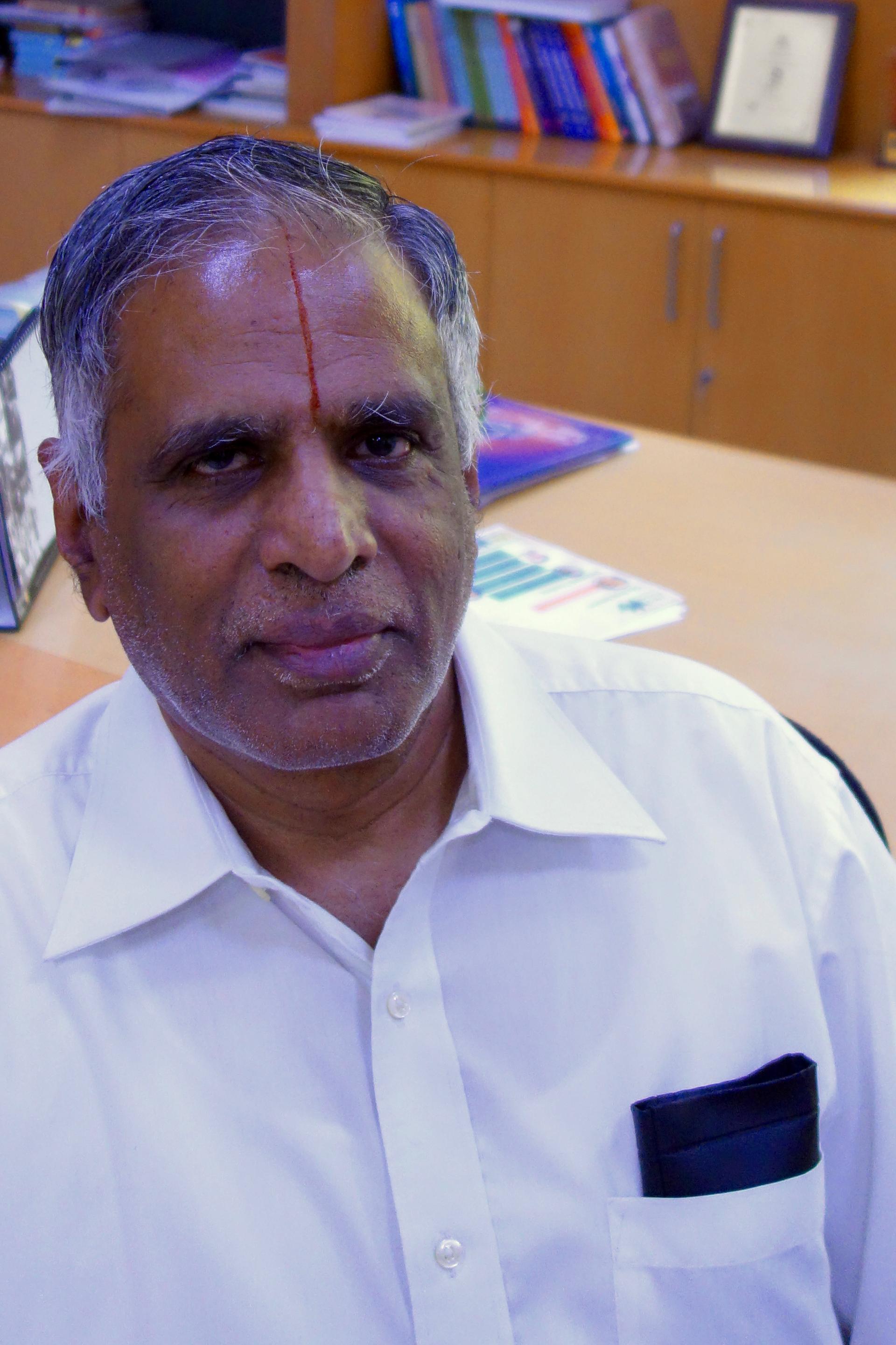 Professor S. Sadagopan heads Bangalore's International Institute for Information Technology