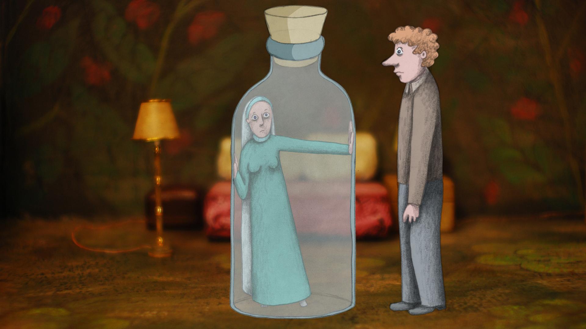 A still from Signe Baumane's animated film 