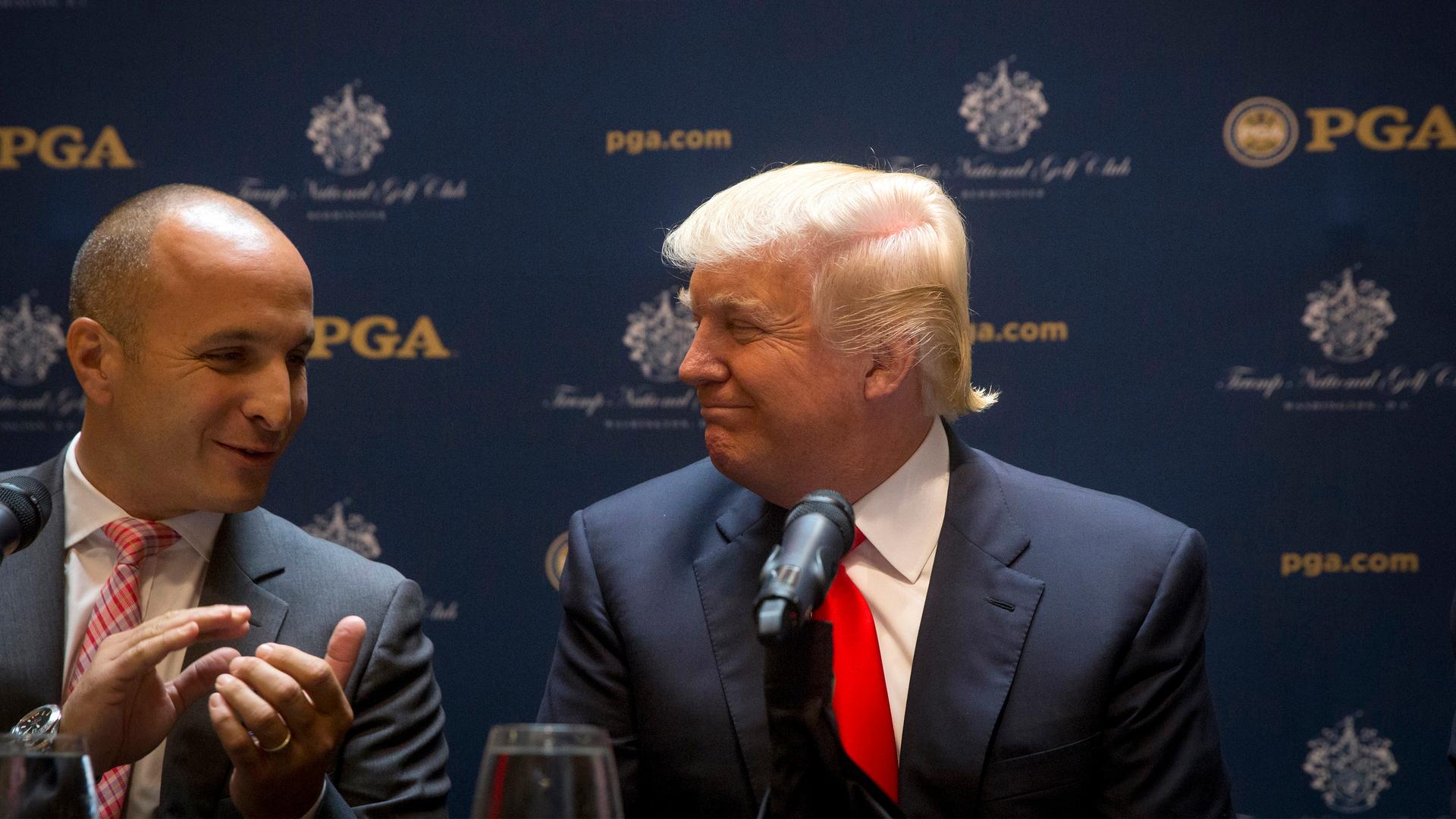 Pete Bevacqua, PGA Golf, fires Trump