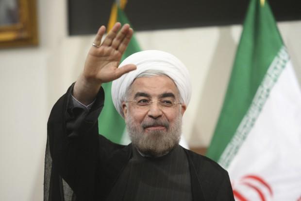 Iranian President-elect Hassan Rohani gestures to the media during a news conference in Tehran June 17, 2013. (Photo: REUTERS/Fars News/Majid Hagdost)
