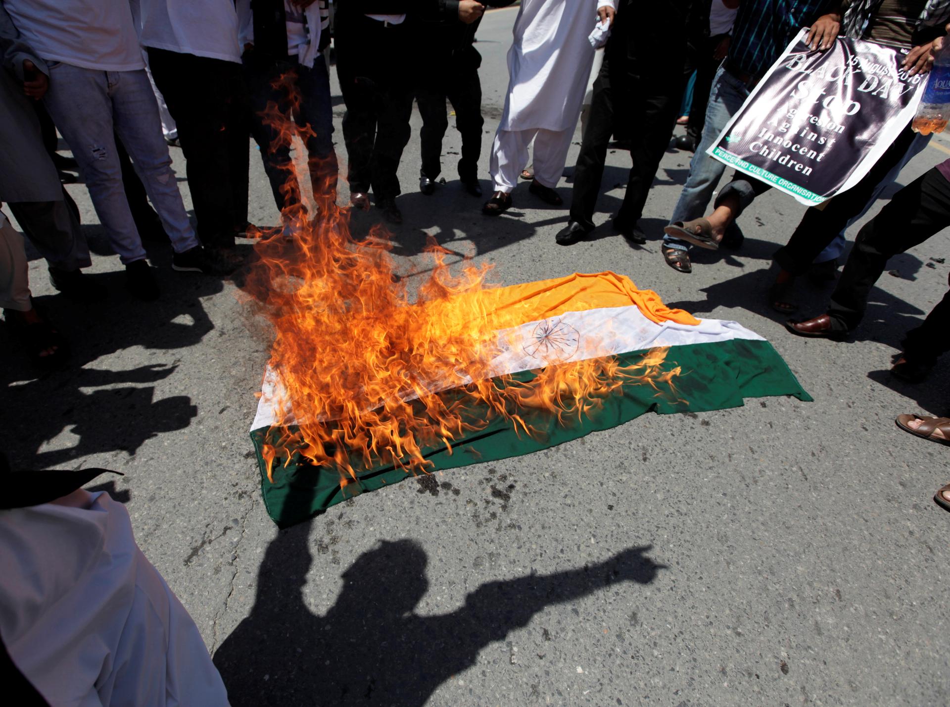 Indian Independence Day Protest