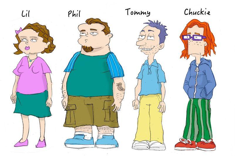 The Rugrats, grown up