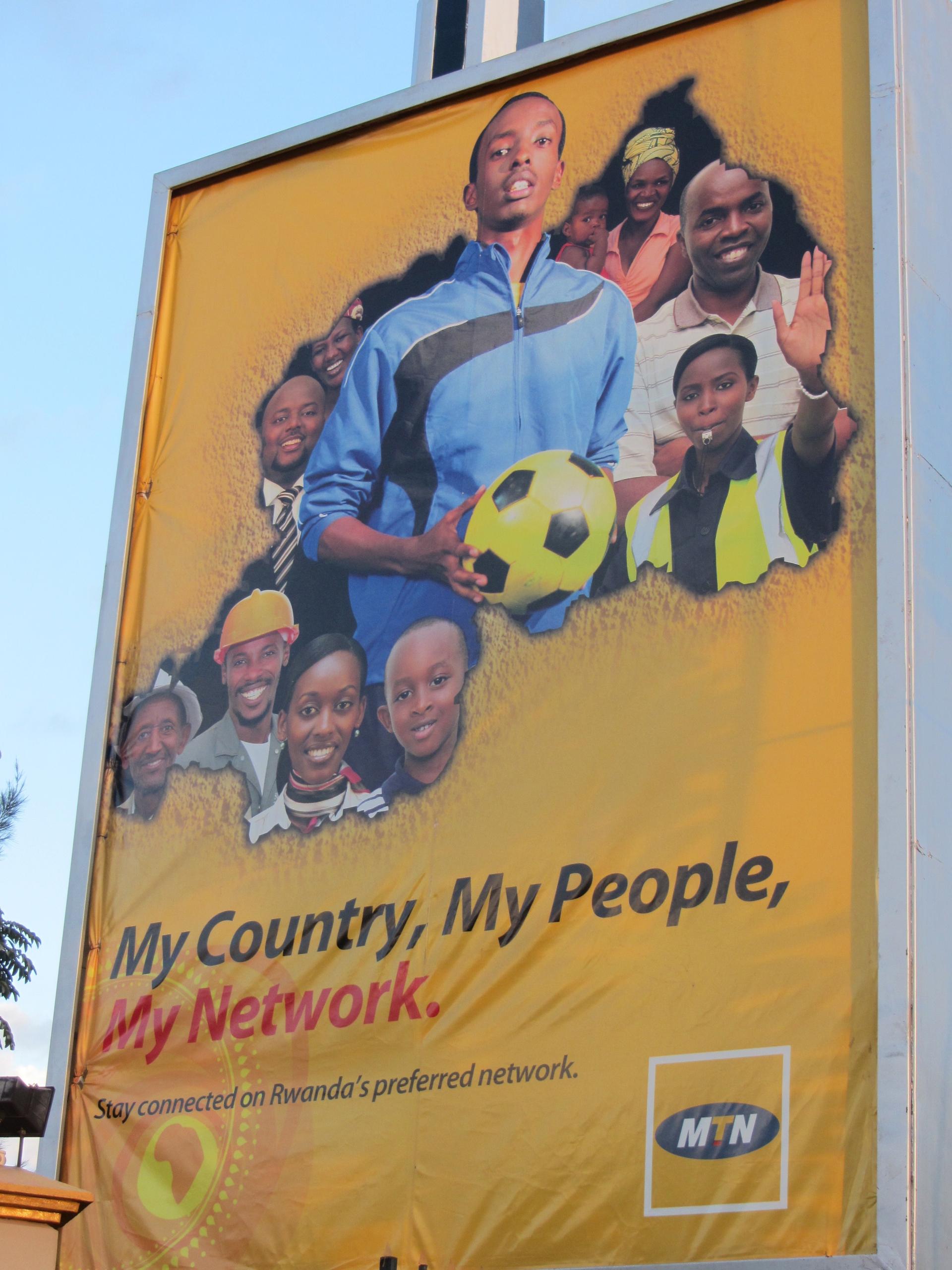 Rwanda Mobile Network Ad