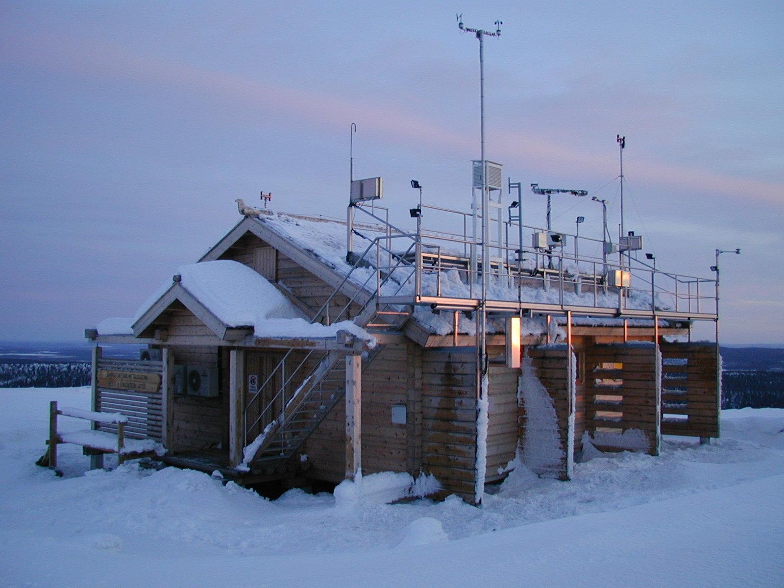 World Meteorological Organization measurement station at Muonio, Finland