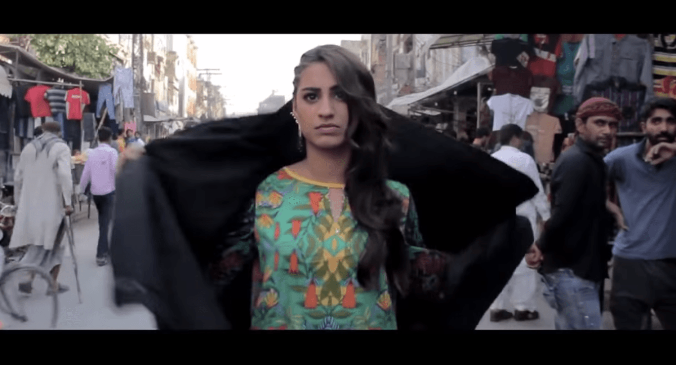 Screen shot of DYOT Pakistan flashmob commercial