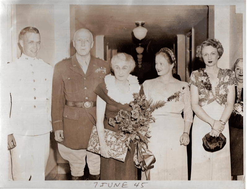 The Patton family – June 7, 1945