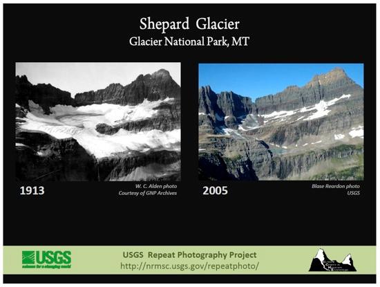Shephard Glacier melt