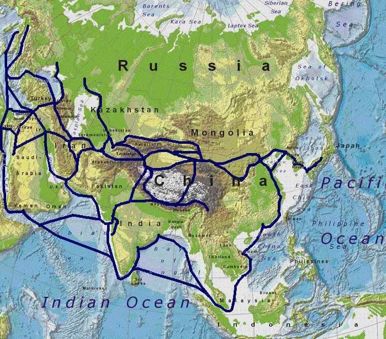 The Silk Road connected many civilizations across Asia and Europe.