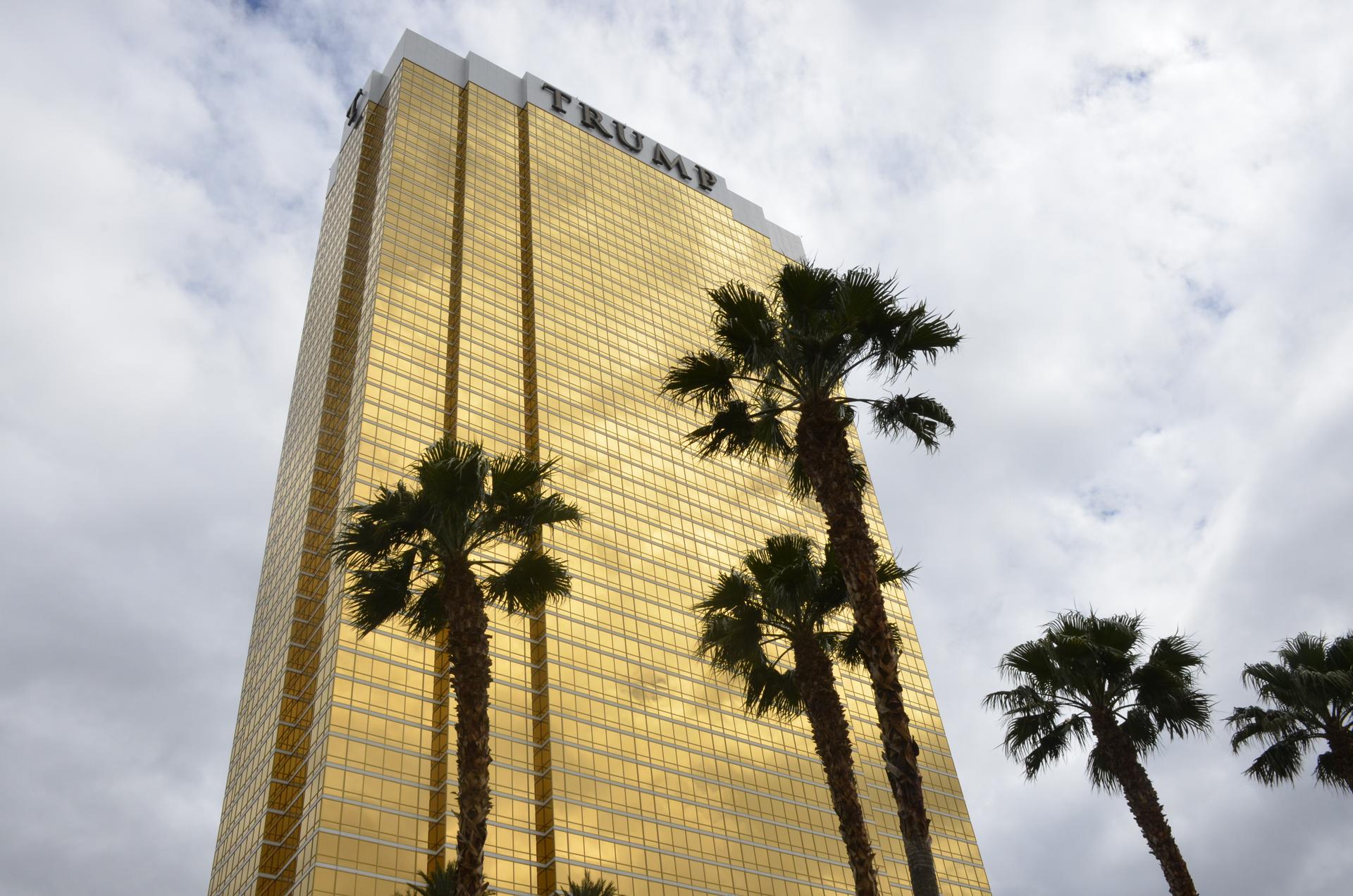 The Trump International Hotel in Las Vegas.