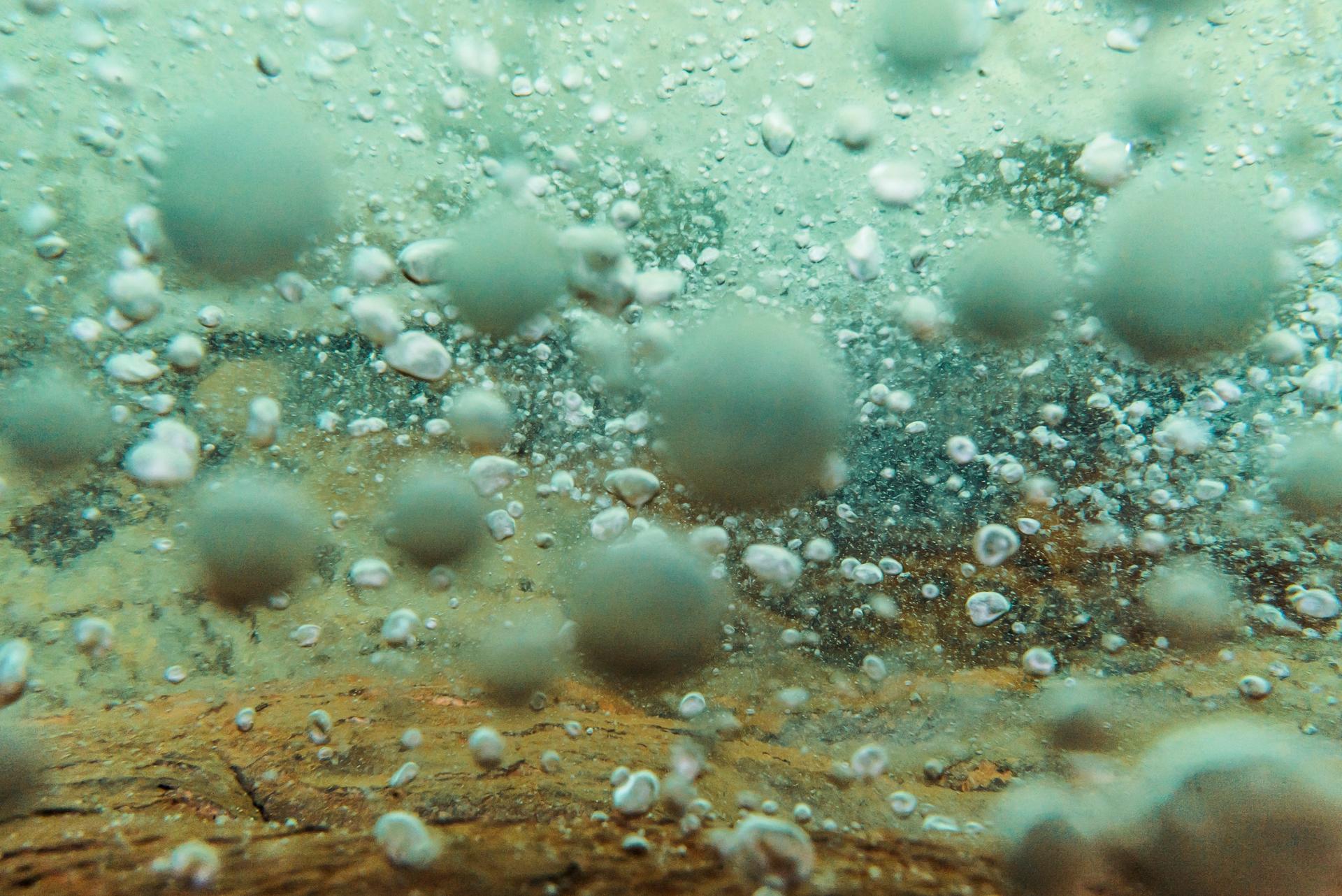 Under the surface of the Boiling River