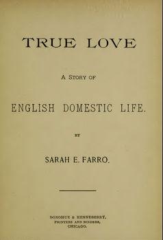 The title page for ‘True Love.’