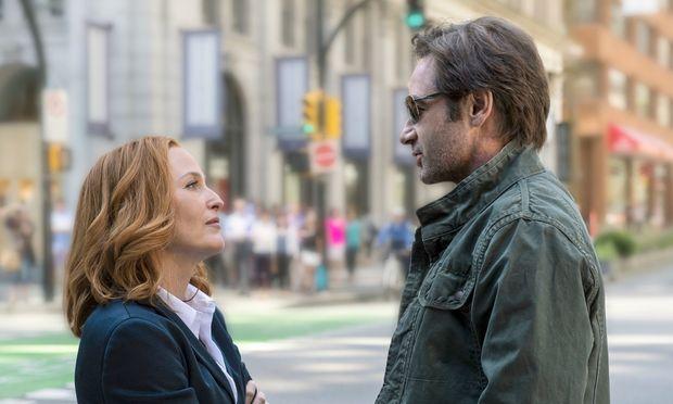 Mulder and Scully return in a six-part re-launch of The X-Files (Ed Araquel/FOX)