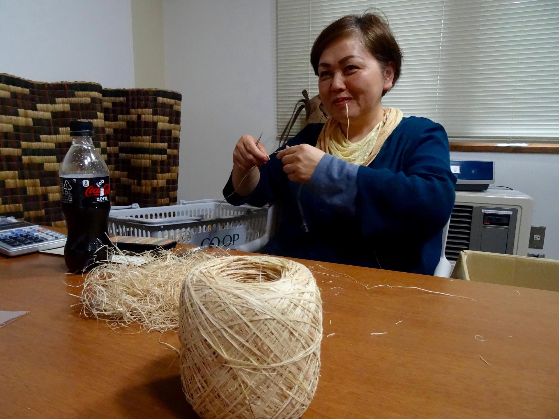 Maki Sekine of Nibutani, Japan, is learning Ainu, the native tongue of her ancestors.