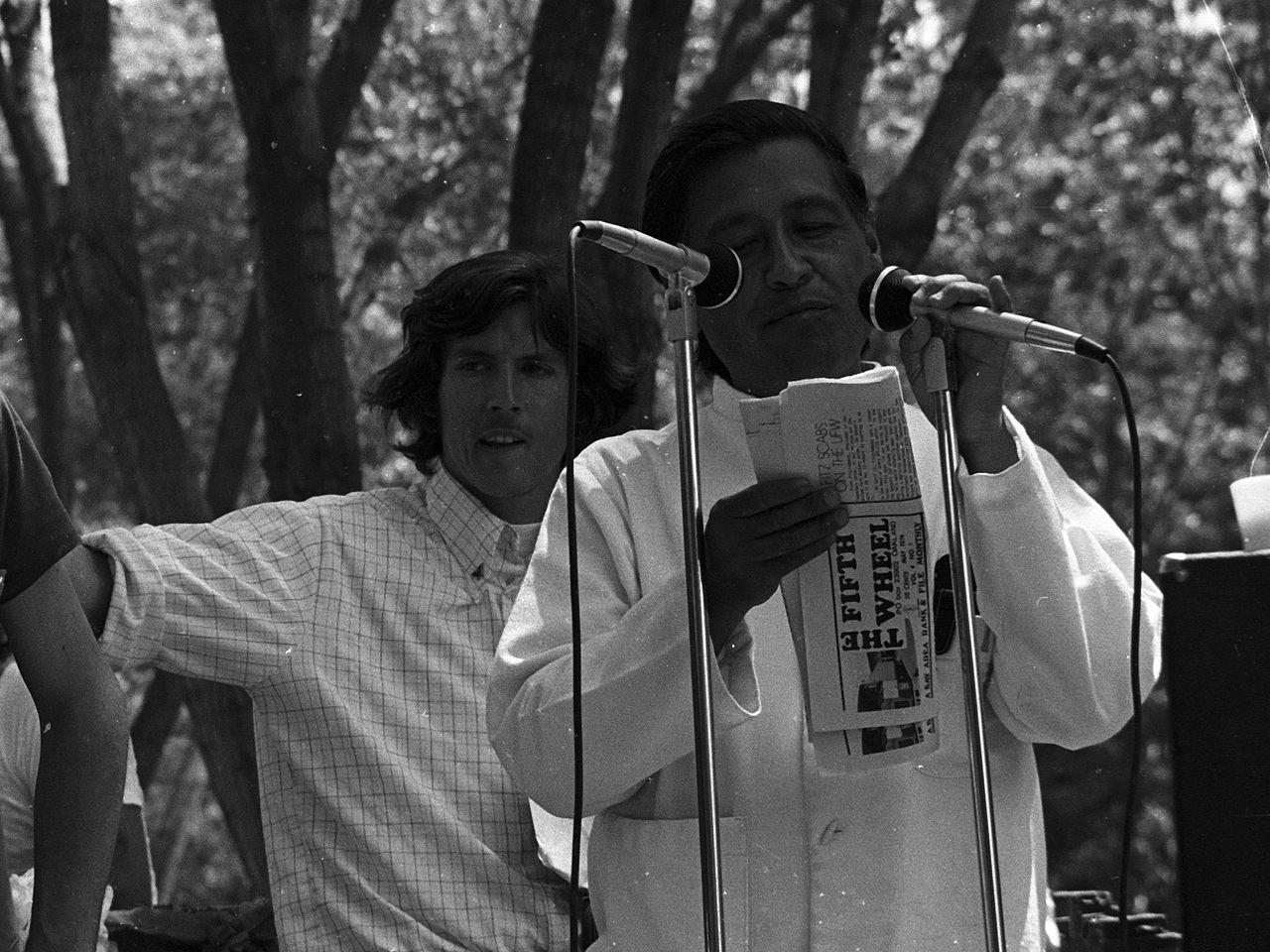 Cesar Chavez, June 1974