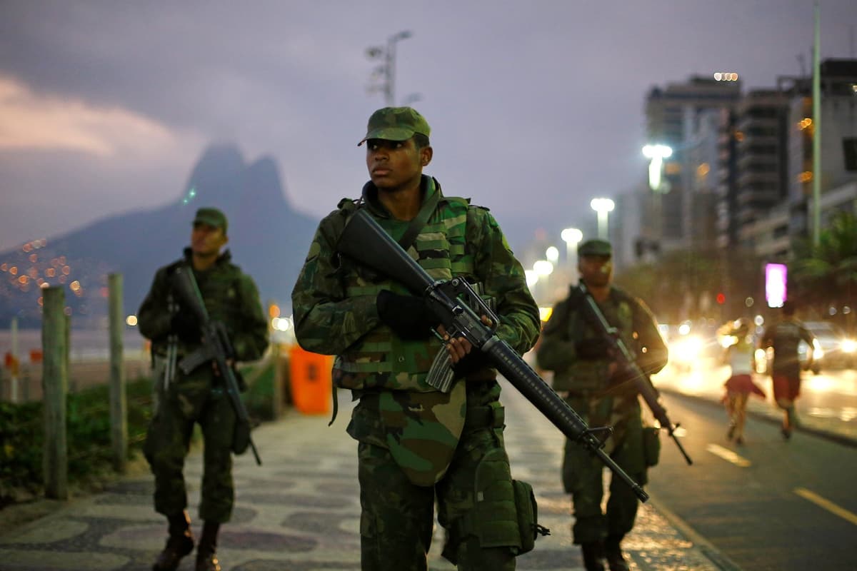 Brazil Uruguay border security
