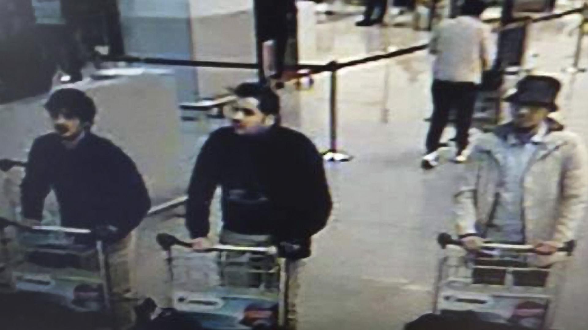 suspects in the Brussels airport attack