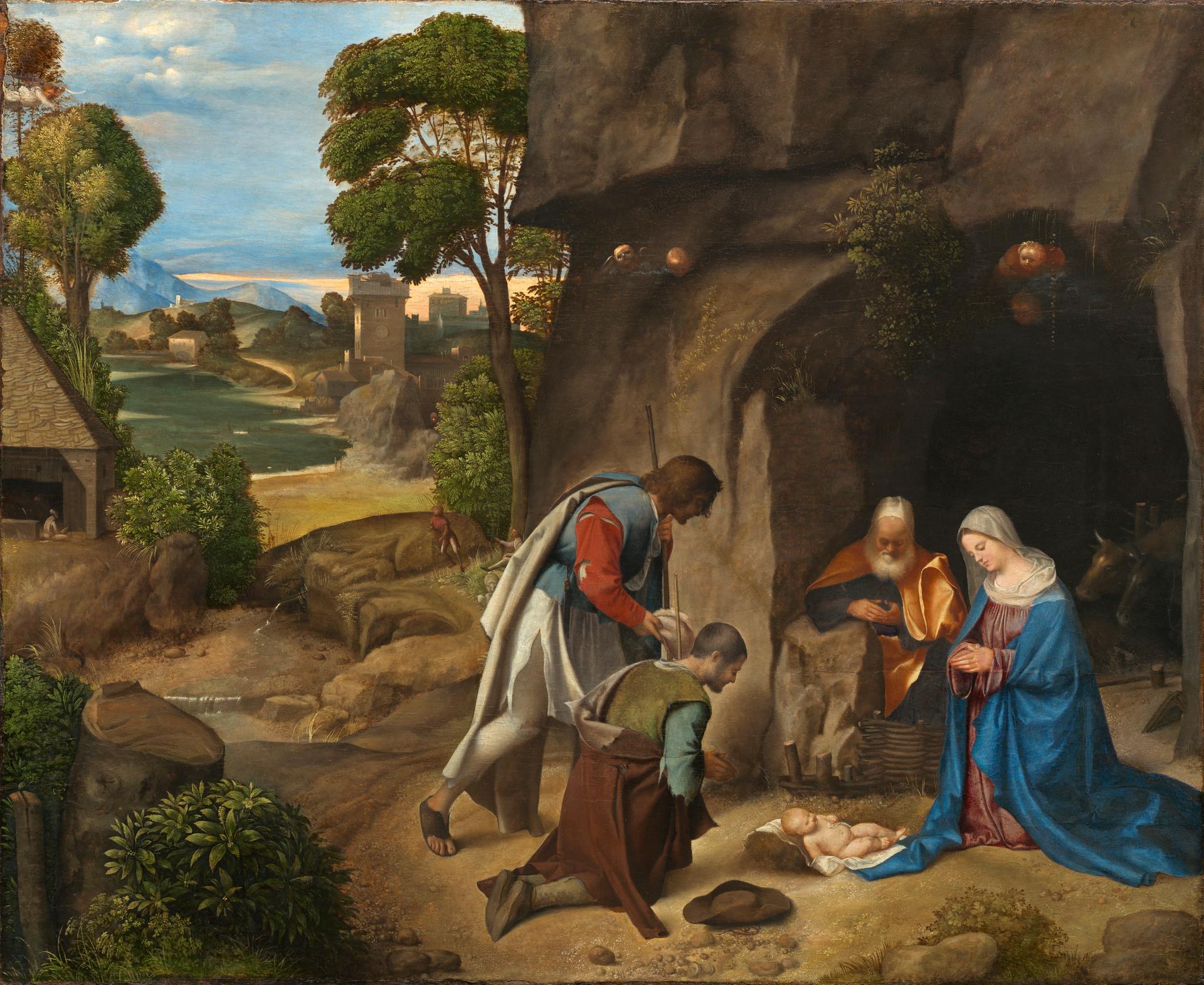 Did Mary give birth in a cave?