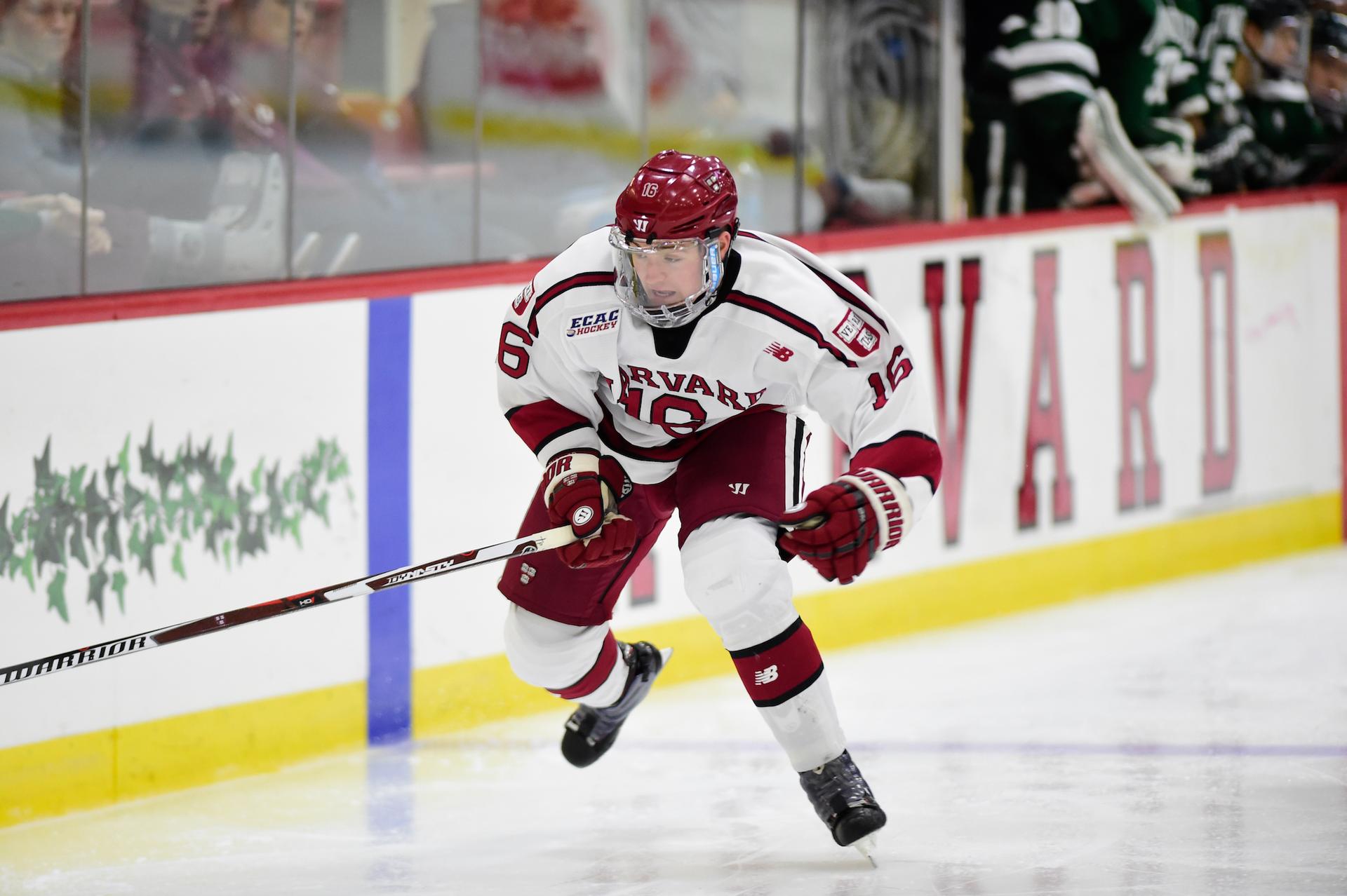 Ryan Donato will be taking a break from Harvard’s team, and classes, to skate for Team USA in South Korea.