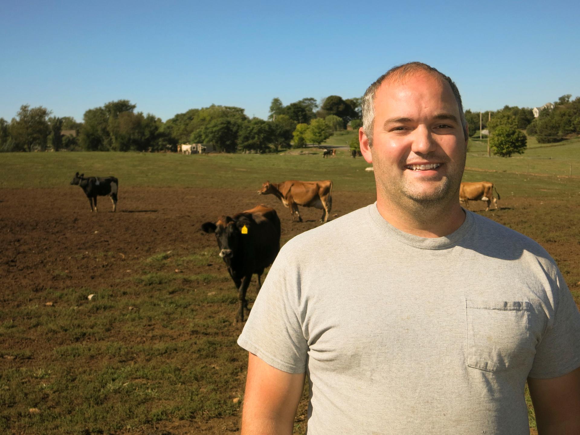 Mark Fulton's family has been milking cows in Pennsylvania since 1950.