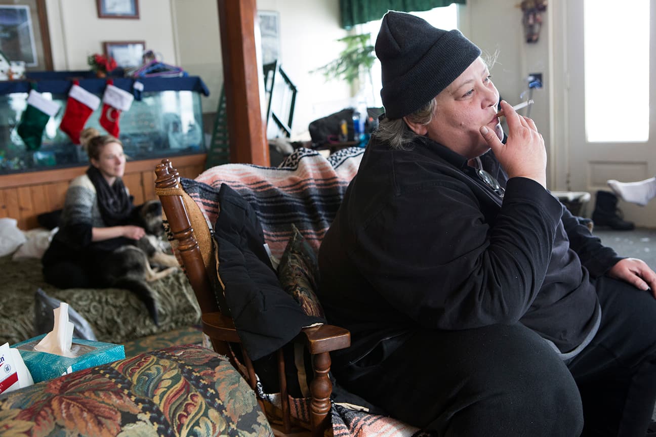 Many Standing Rock protestors sought refuge in neighboring towns.