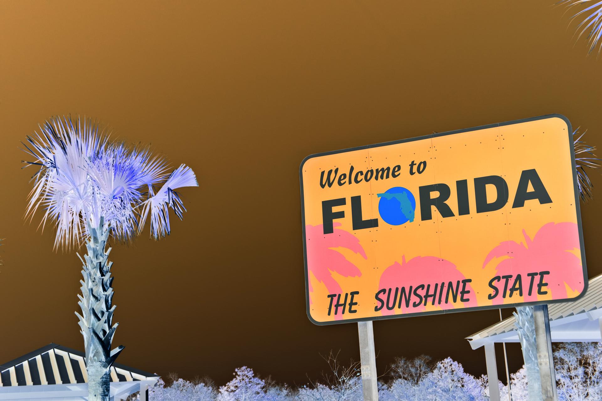 Welcome to the Sunshine State.