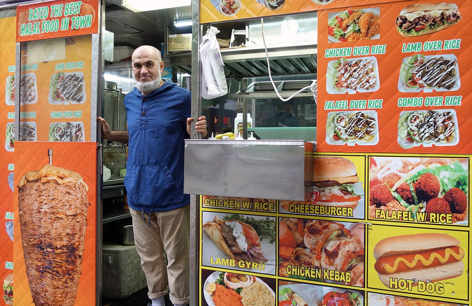 Adel Saeed moved to the US from Egypt 41 years ago. He has owned and operated a halal food truck in New York City for 20 years. He says he will never break his fast, even he is offered "millions and millions of dollars."
