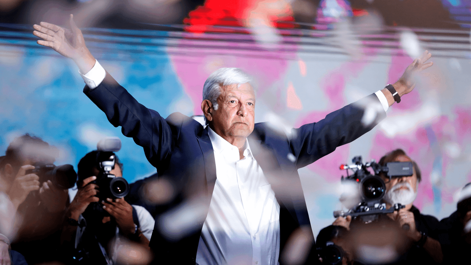 Mexicos president elect Andrés Manuel López Obrador