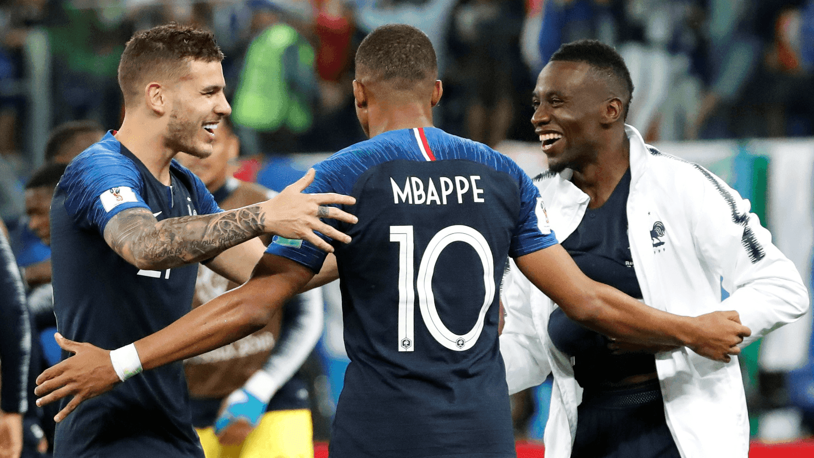 french soccer players at the world cup