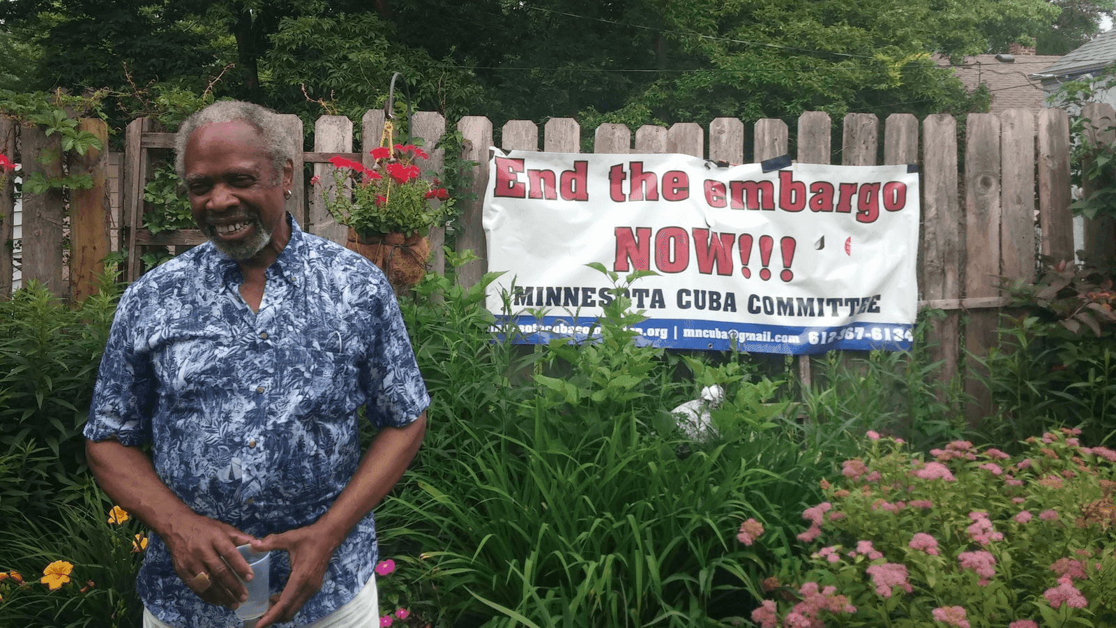 a meeting of a pro-cuba group in minnesota