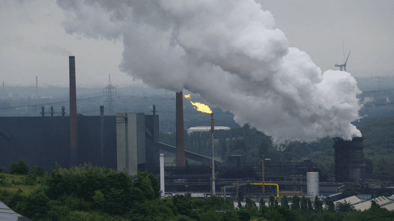 coal power plant in germany burns dirty