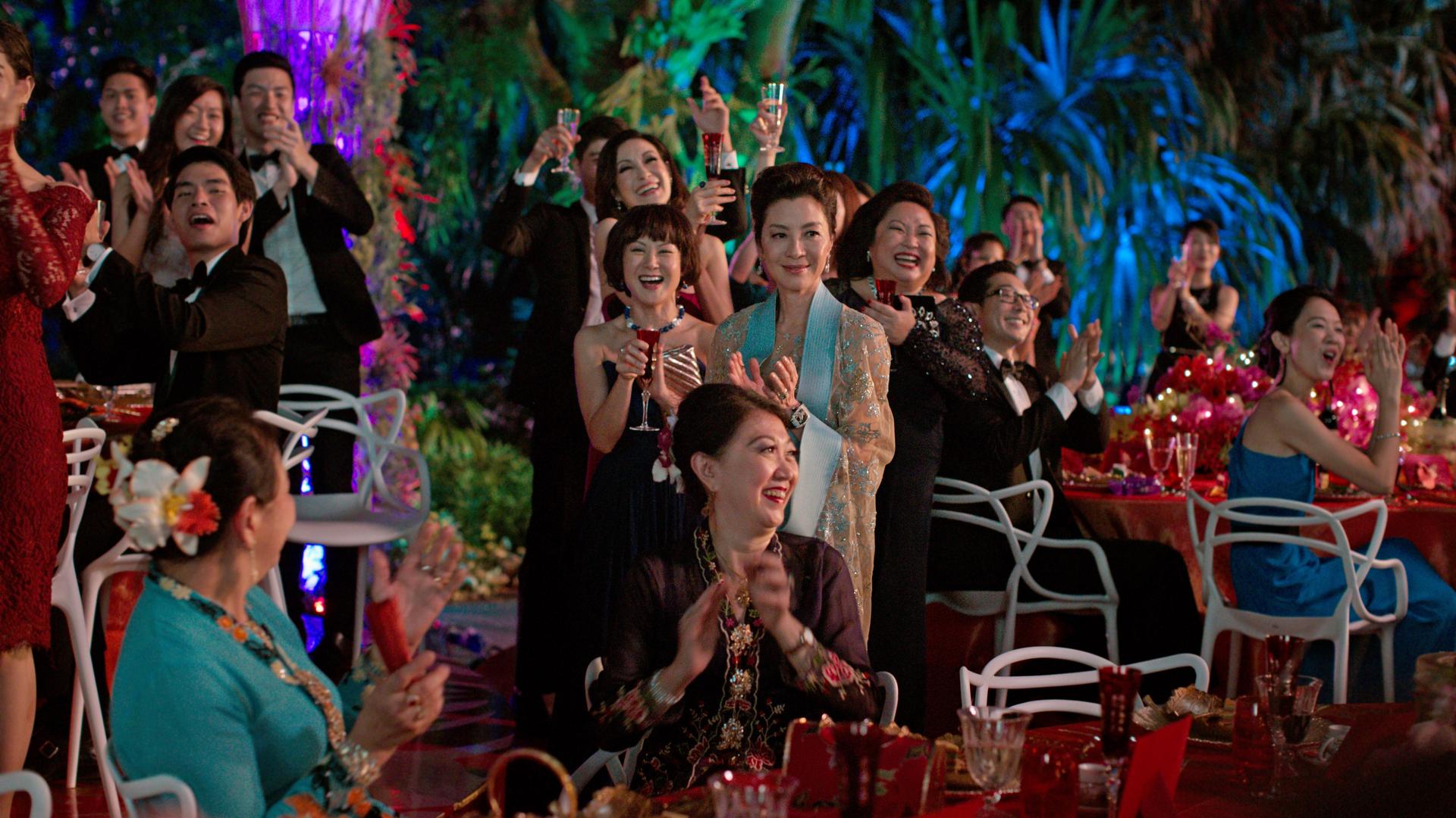 Mother of the groom Eleanor Sung-Young (Michelle Yeoh)