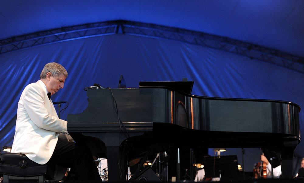 Composer Marvin Hamlisch performs in 2011.