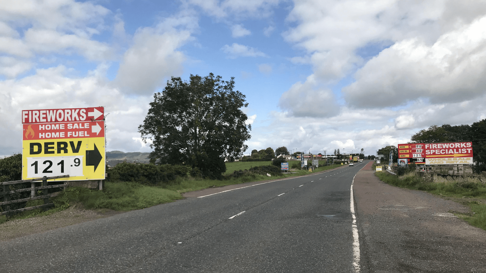an unmarked border between Ireland and Northern Ireland