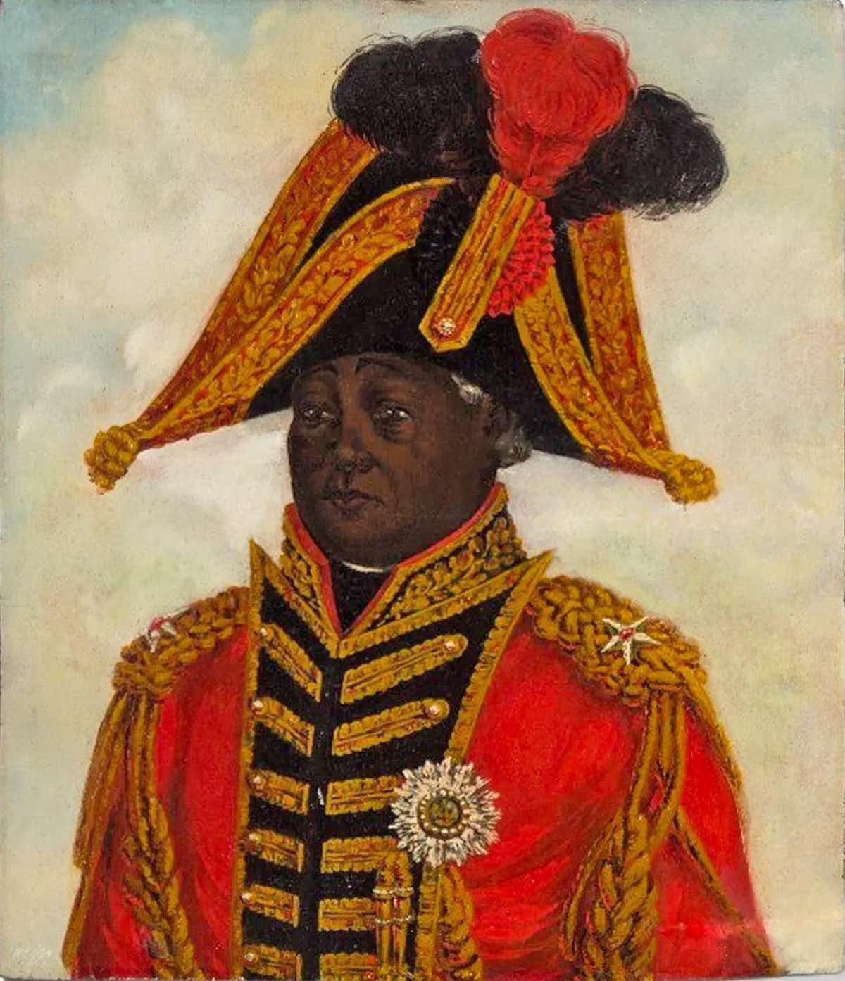 a portrait of Henry I, the former slave who became king.