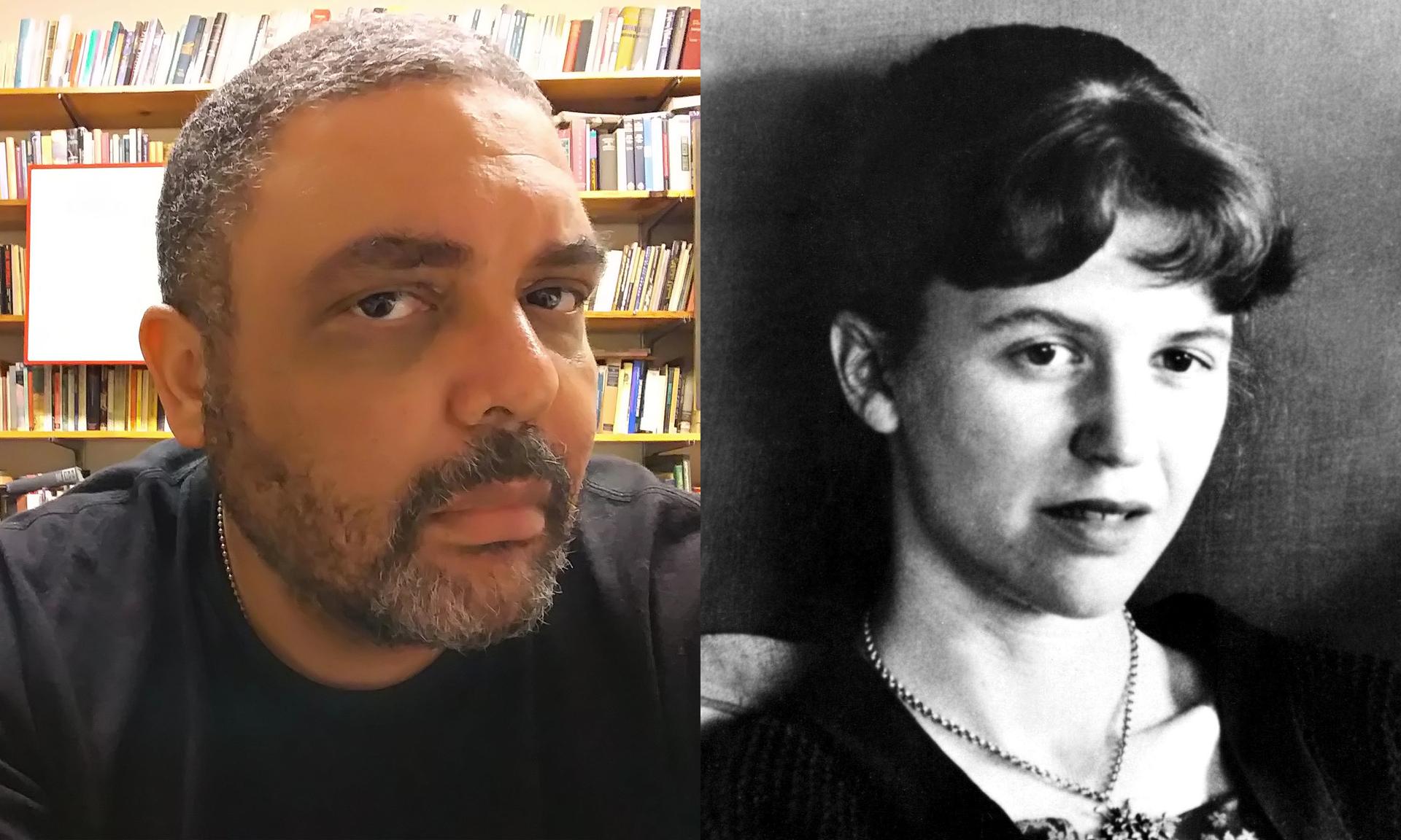 The poets Shane McCrae and Sylvia Plath pictured half a century apart.