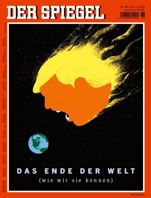 Der Spiegel cover artwork for 