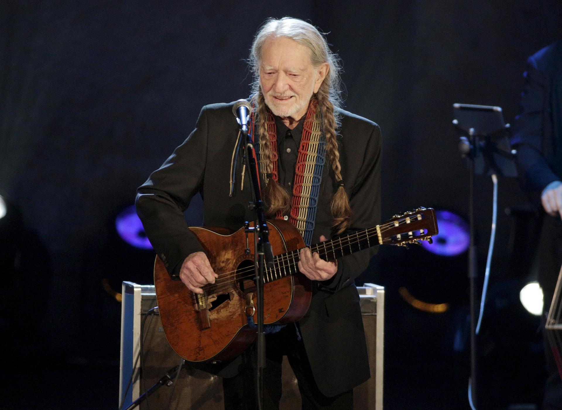 Willie Nelson performs in 2015.