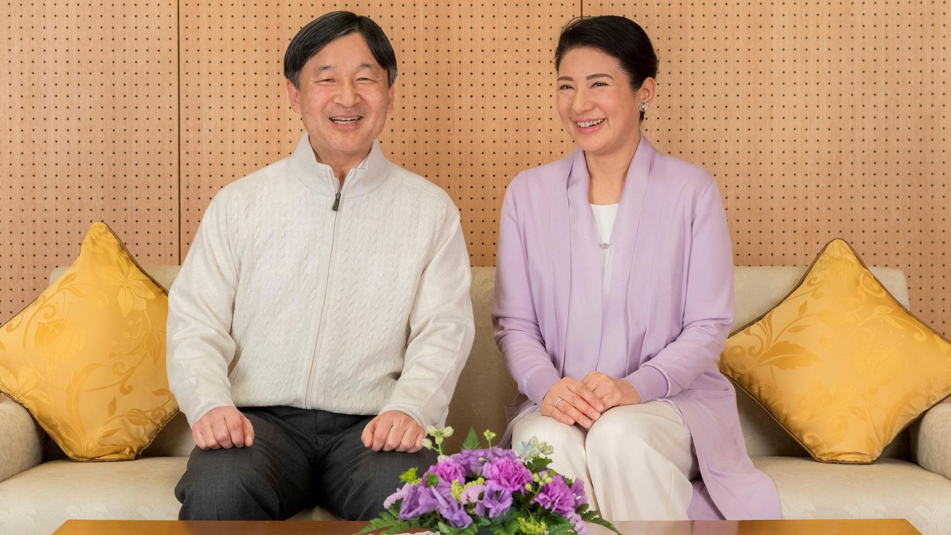 Japan’s Crown Prince Naruhito and Crown Princess Masako