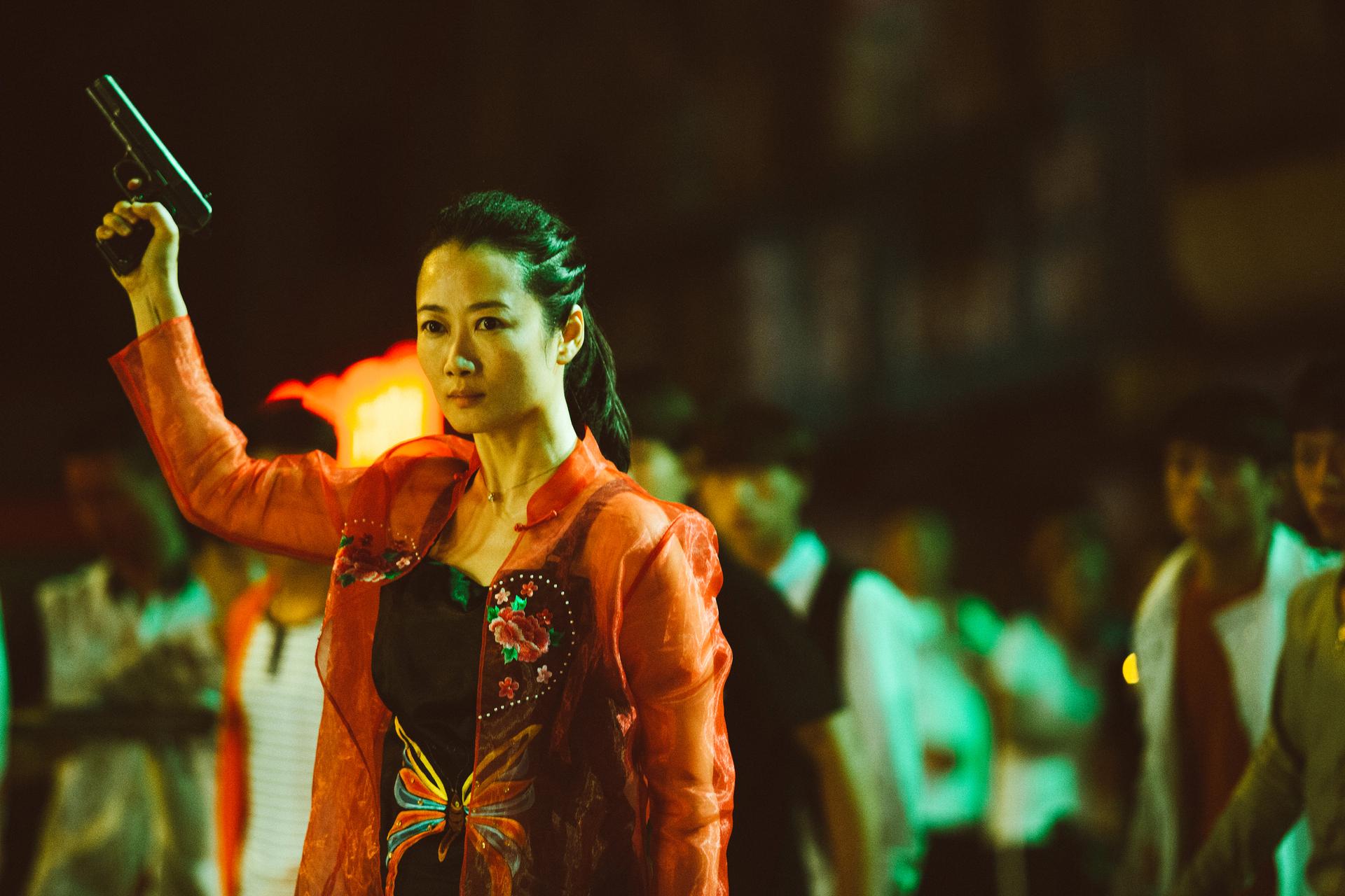 Zhao Tao as Qiao in “Ash is Purest White.”