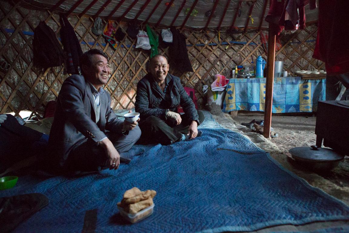 Narantsogt Belkhuu, left, helped open Mongolia’s first non-mercury gold processing plant for small miners in 2009. Today there are three, but he wants the country's government to help build more.