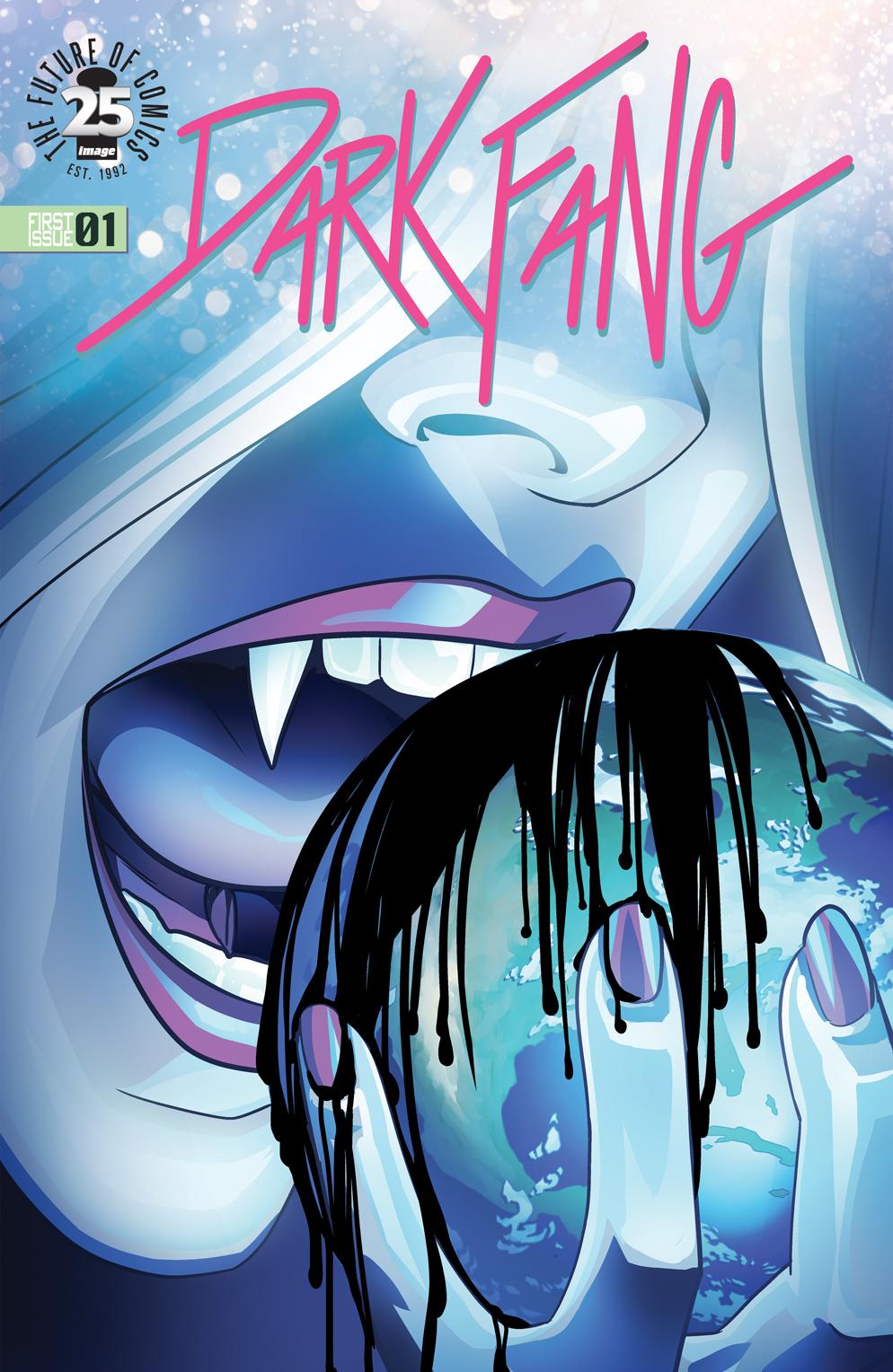 Cover of Dark Fang #1  ©2017 by Miles Gunter and Kelsey Shannon