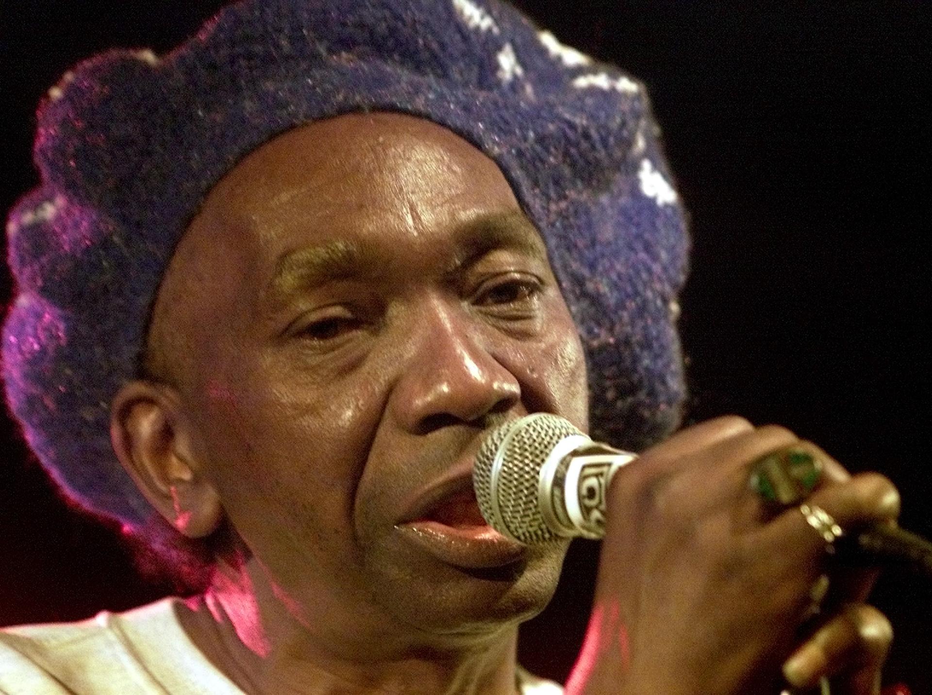 Thomas Mapfumo's music was banned by the country's state-owned media. 
