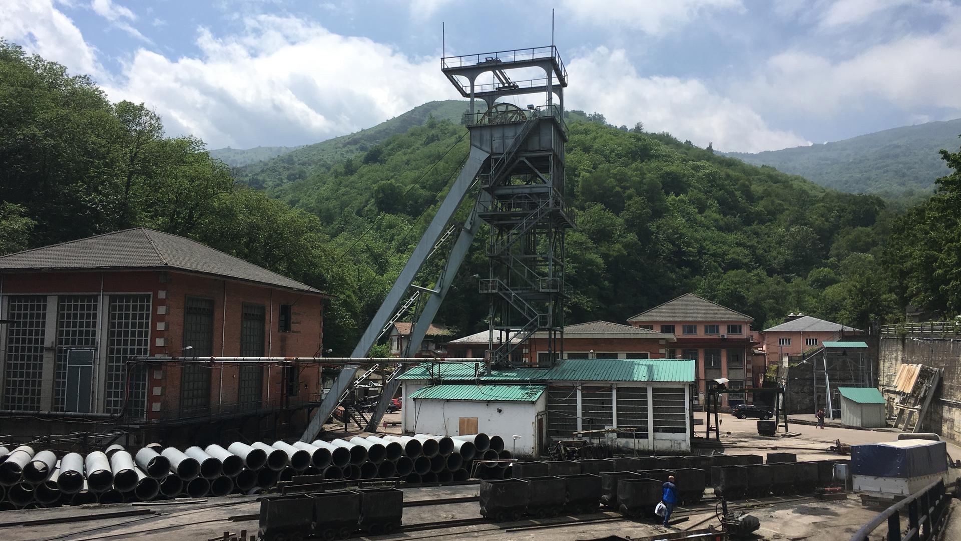 The San Nicolas mine in Spain's northern region of Asturias is the last working coalmine in all of Spain. At its peak, it employed around two thousand people — today, about two hundred people work there.