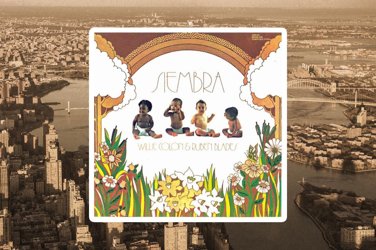 The best-selling salsa album “Siembra” from 1978; a view of the Bronx, just north of Manhattan.
