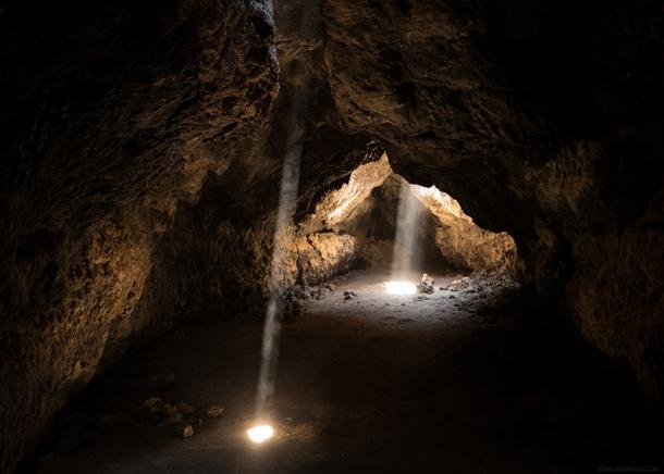Underland cave light