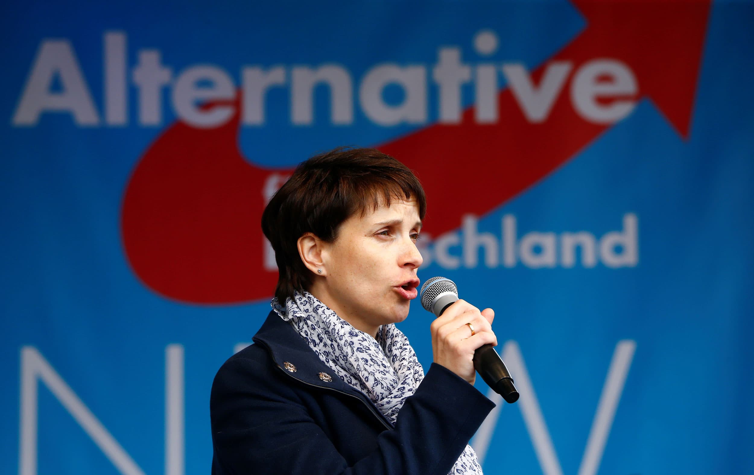 Frauke Petry, the former leader of the anti-immigration party, Alternative for Germany (AfD), said Trump’s election heralded