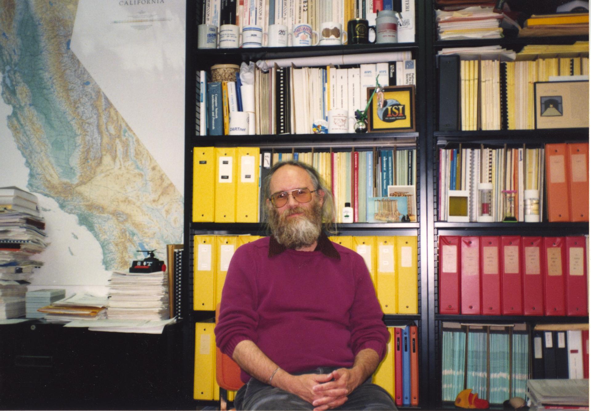 For years, Jon Postel held the reins to the internet’s address system. 
