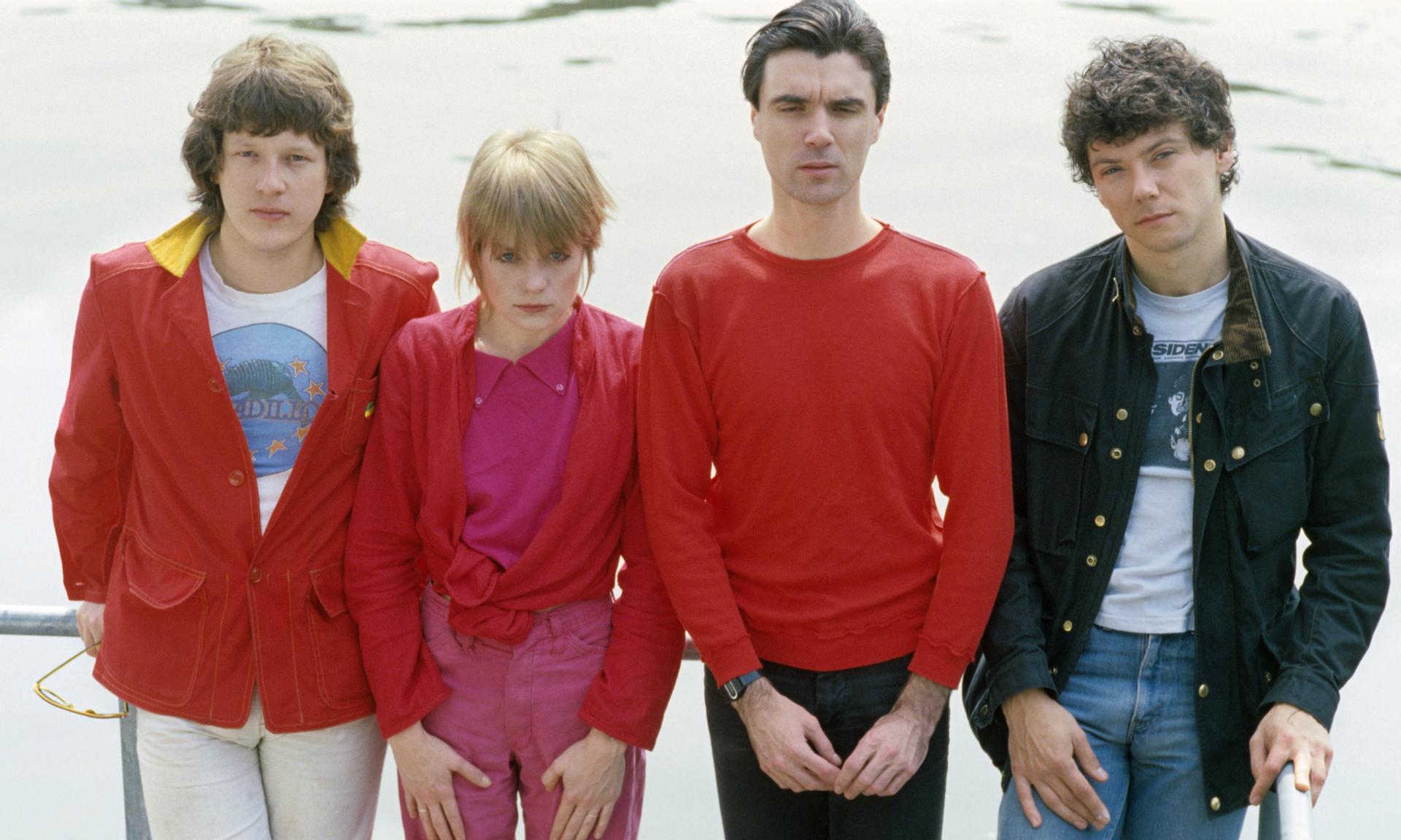 Talking Heads, 1976: Chris Frantz, Tina Weymouth, David Byrne and Jerry Harrison.