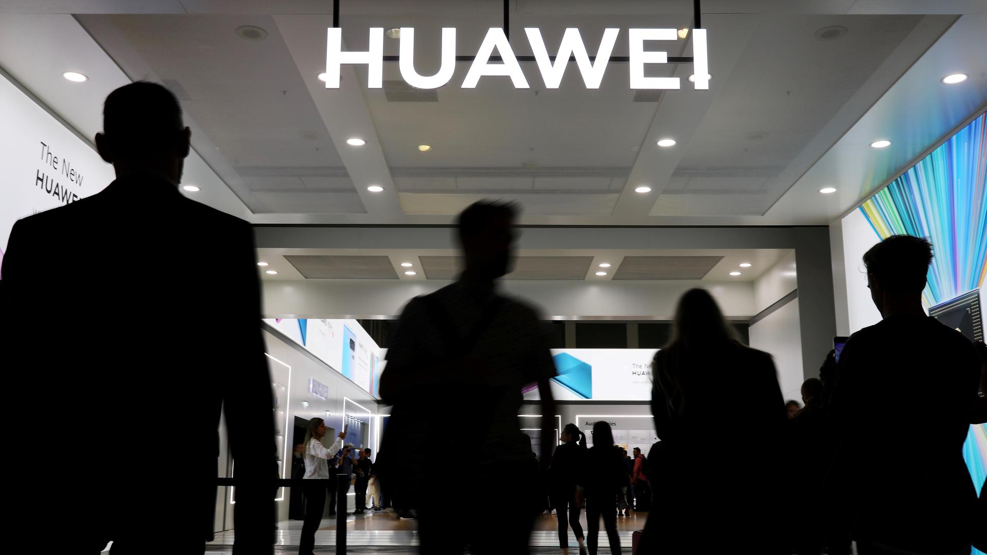 The Huawei logo 