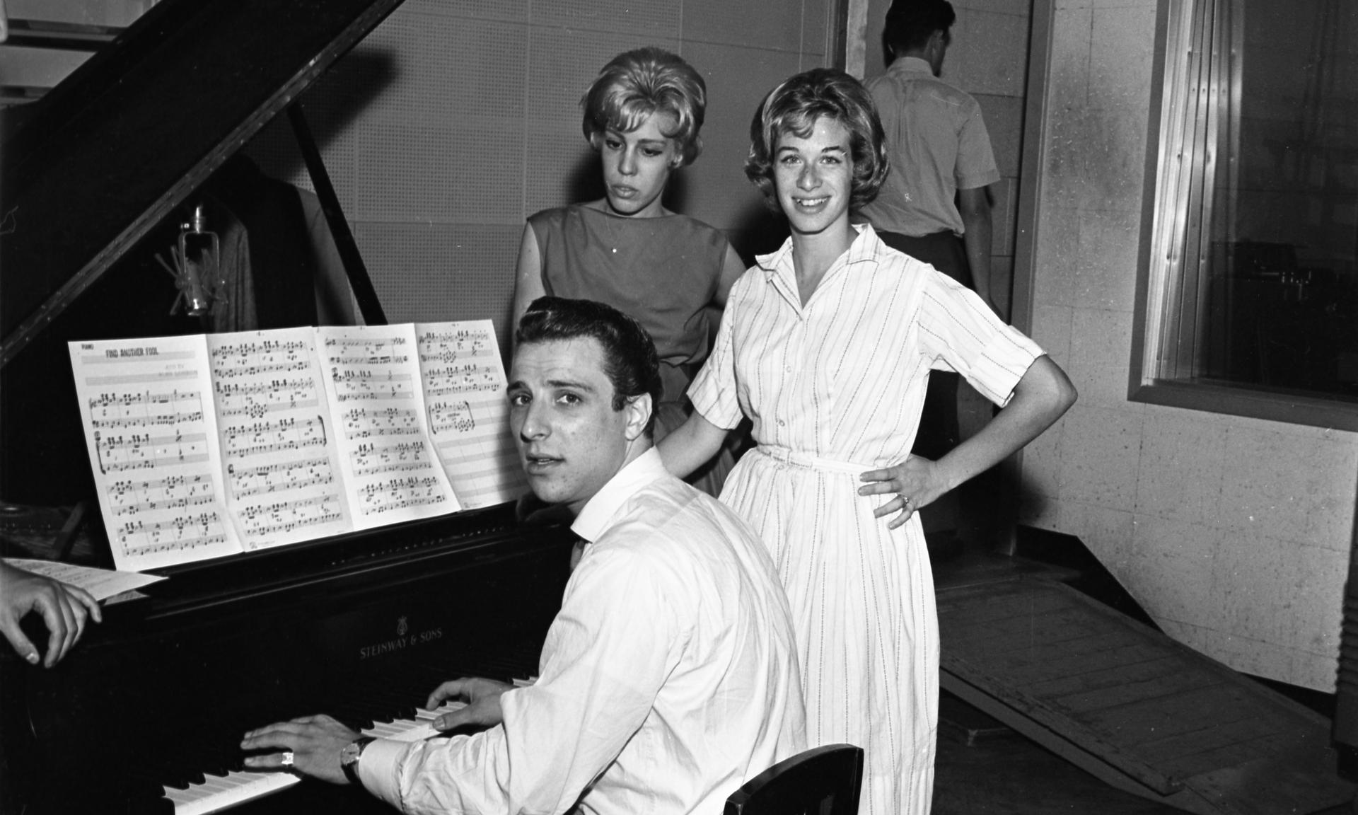 Barry Mann, Cynthia Weil and Carole King in July 1959.